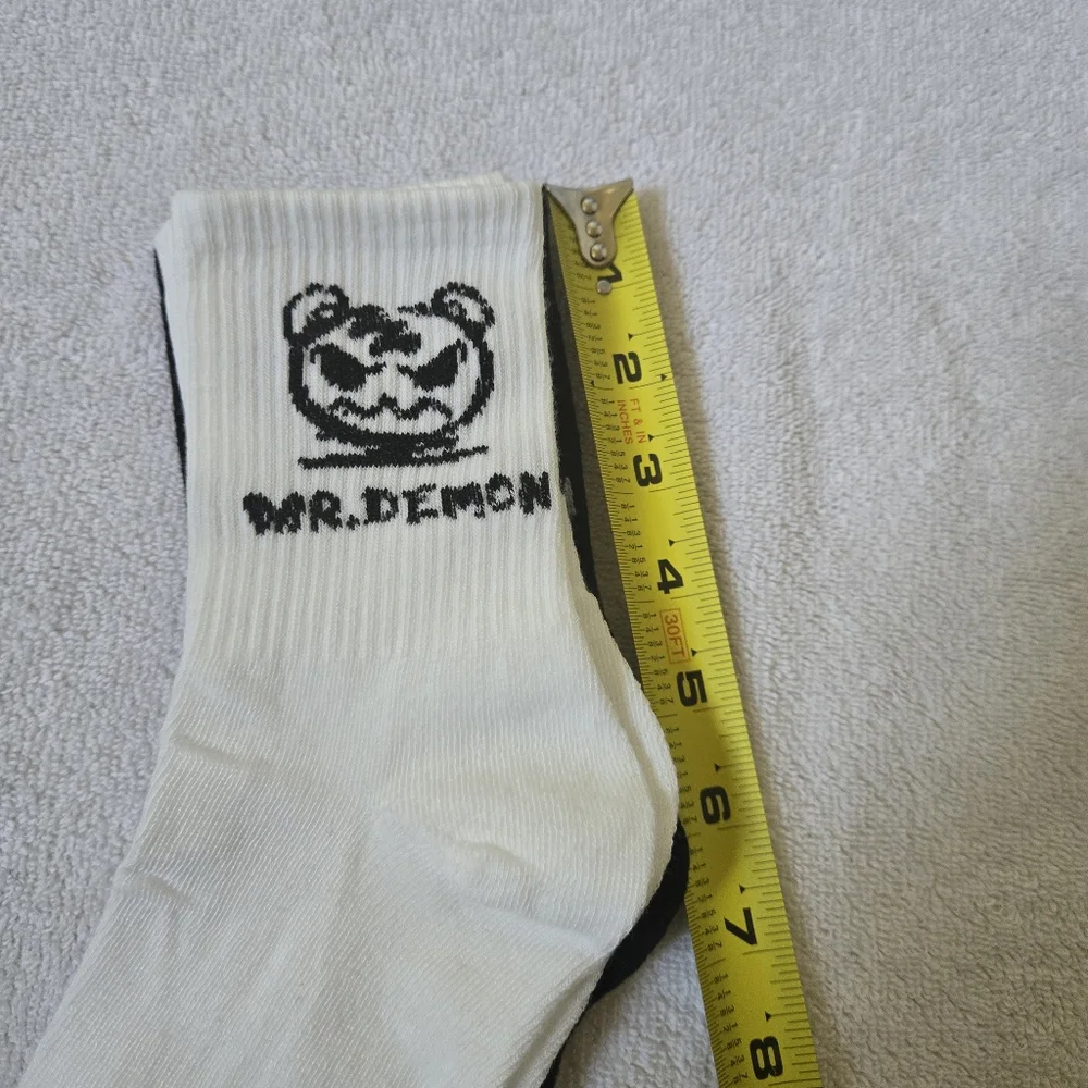 🍒🍒 2 Pairs Random Design of Graffiti Ankle Socks